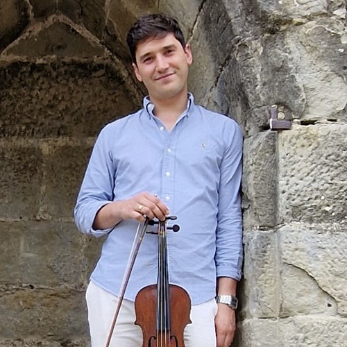 Ludovic Dupré au violon