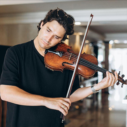 Ludovic Dupré au violon